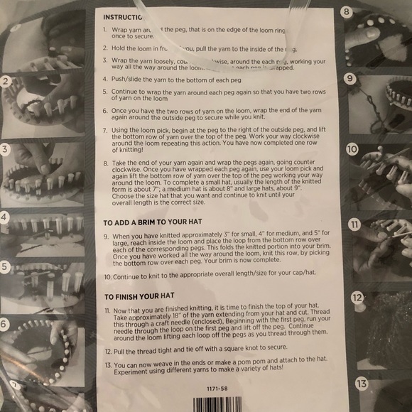 Knitting Loom Kit with Yarn - Picture 5 of 7